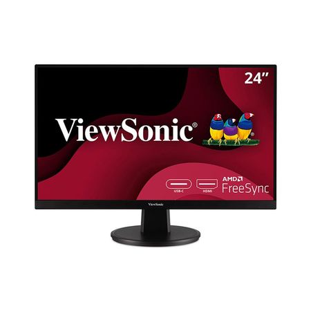 Monitor 24" Viewsonic VA2447-MHU, 1080P, 100Hz, USB-C + HDMI + VGA