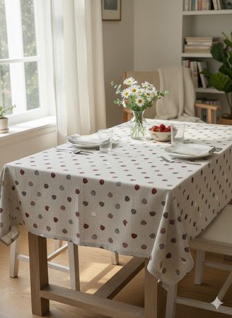 Mantel Antimancha Impermeable Español 1,40 x 3 mts Rollo Tela