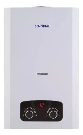 Calefon a gas SEÑORIAL EVOLUTION MAX 14 lts sin llama piloto GAS NATURAL