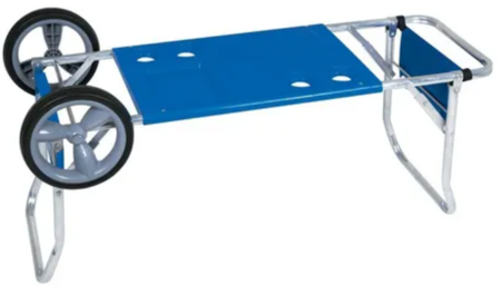 Carrito para playa aluminio mesa plegable Mor porta sillas