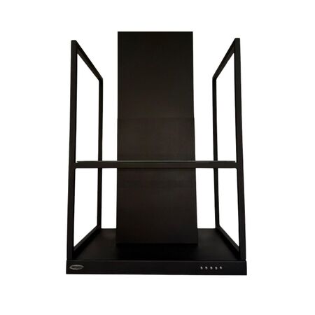 Campana Maraldi Nebula Mural Black 90cm 3 Velocidades