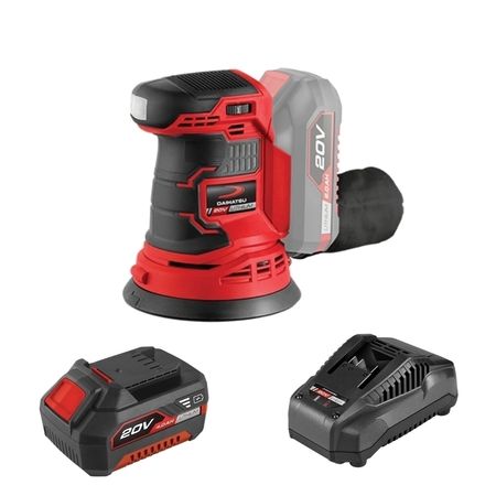 Lijadora Orbital 20v Daihatsu / Bateria 4.0ah / Cargador