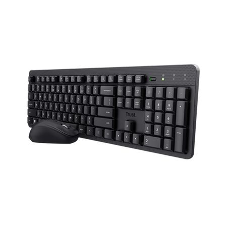 Kit mouse y teclado inalámbricos Trust Ody II negro 25020