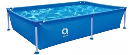 Pileta De Lona Estructural Avenli Rectangular PILEST188X127AVENP 1.88 X 1.27 M 1000L