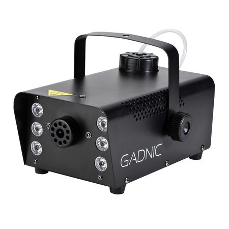 Mini Maquina de Humo Gadnic Portátil Con Luz LEDS 18w