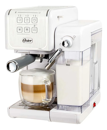 Cafetera Espresso Oster Primalatte Em6801w Touch 3en1 Blanco