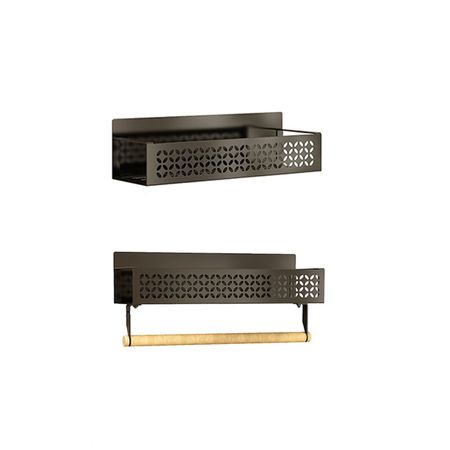 Set Organizador Especiero y Portarrollo Gadnic Estante Magnetico para Heladera