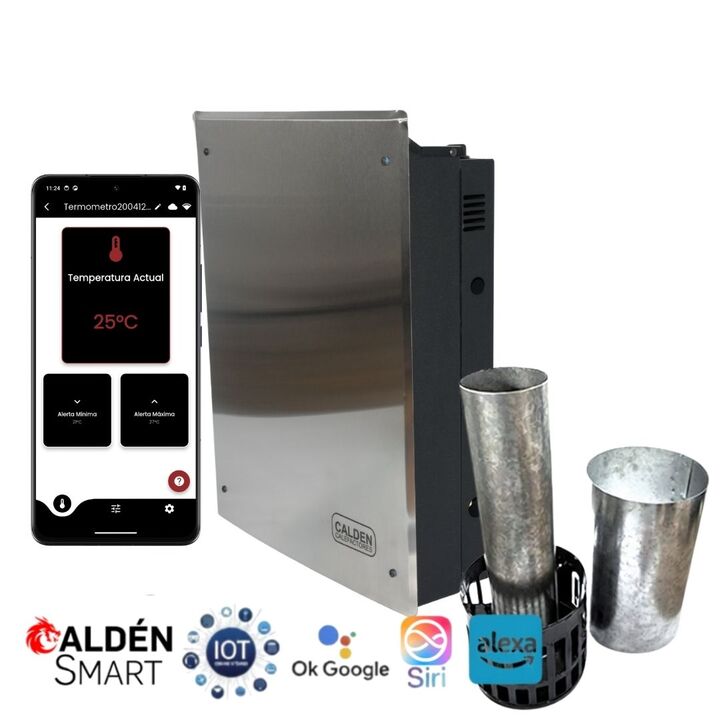 Calefactor Caldén Tiro Balanceado 3.0 Smart - Vista 2