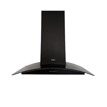 Campana Maraldi Merlina Mural Black 60 Cm 3 Velocidades