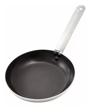 Sarten Profesional Teflon Guadix 25 Cm Mango Acero Inoxidabl Negro