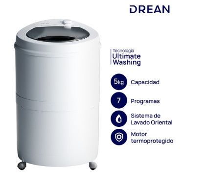 LAVARROPA SEMIAUTOMATICO DREAN LRDR57SB0