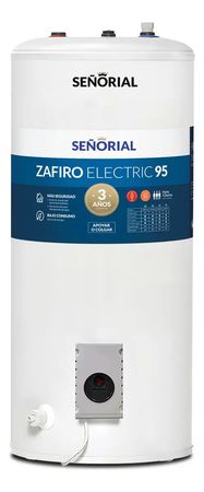Termotanque Electrico Senorial Zafiro Teszp-95 80 Litros Blanco