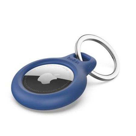 Funda Belkin Secure Holder con llavero para AirTag Azul