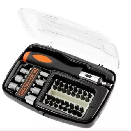 Set 41 Piezas Con Atornillador 71-940e Black & Decker