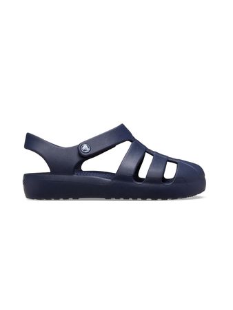 Sandalias Crocs Classic Fisherman Kids Niños Moda Azul