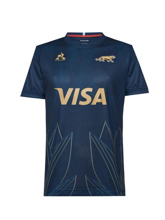 Camiseta Le Coq Sportif Pumas Away Fan 2024 Kids Niños Rugby Negro