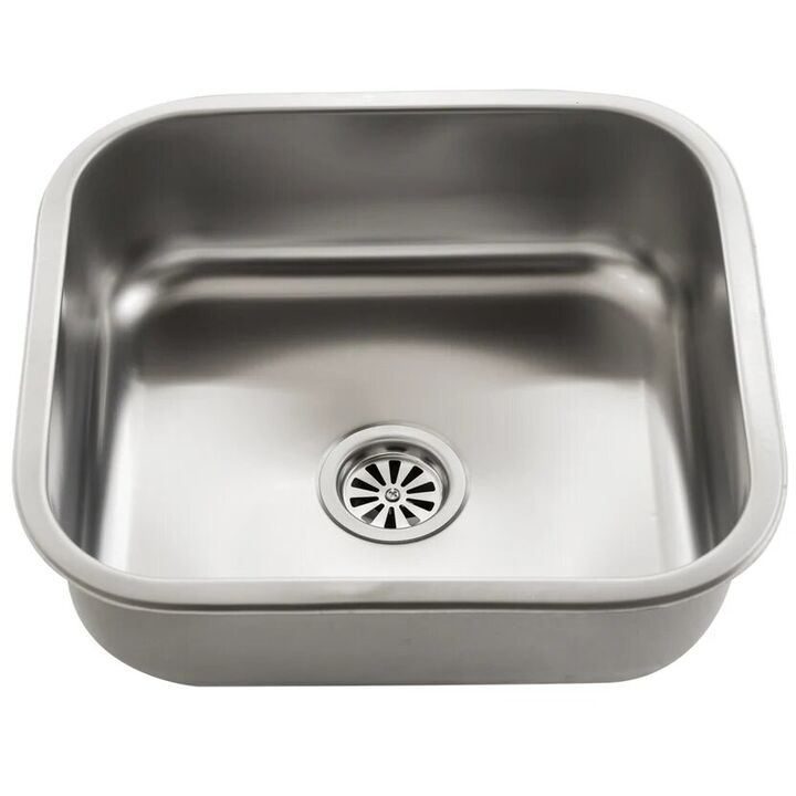 Bacha Pileta de Cocina Económica Simple 102EC Mi Pileta - Vista 2