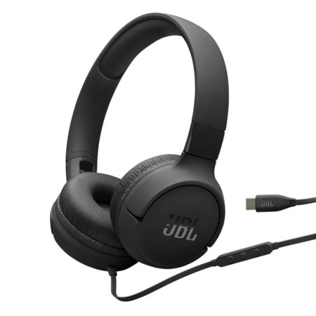 Auricular JBL T520C ON EAR USB C Negro