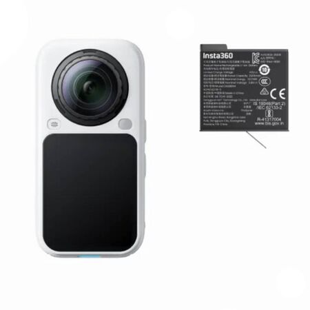 Insta360 X6 - Standard Bundle - Arctic White