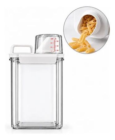 Frasco Con Tapa Hermética, Medidor y Pico. 1.8L Aprox FLM101 305331
