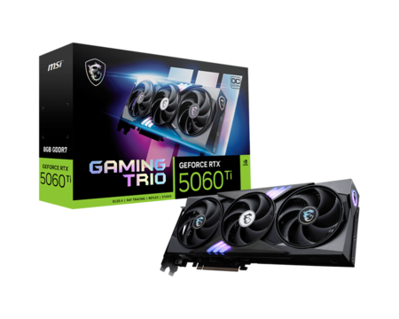Placa de Video 8Gb Rtx 5060 Ti Msi Gaming Trio Oc GDDR7