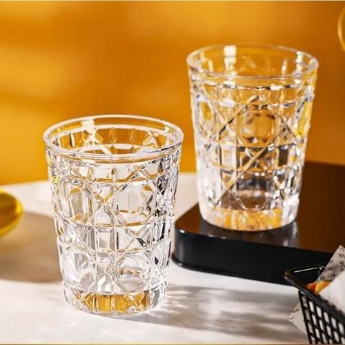 Set 6 Vasos Sakura 300ml Winterfell Vidrio Labrado Transparente - Vista 2