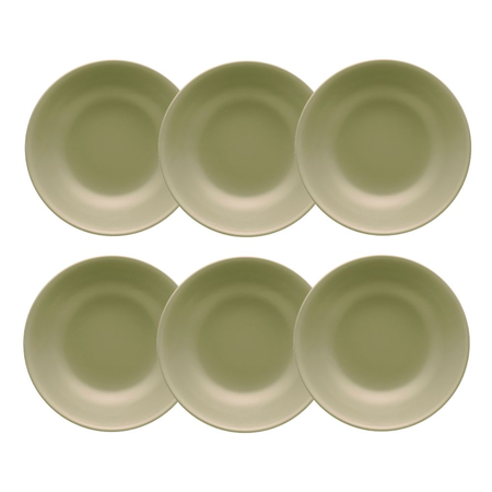 Unni Oliva - Set X 6 Platos Hondos 20 Cm Oxford