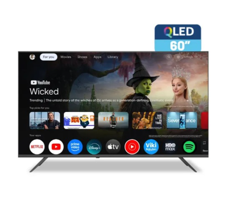 BGH LED 60" B-6026US7G GOOGLE TV UHD 4K HDMI USB TDA