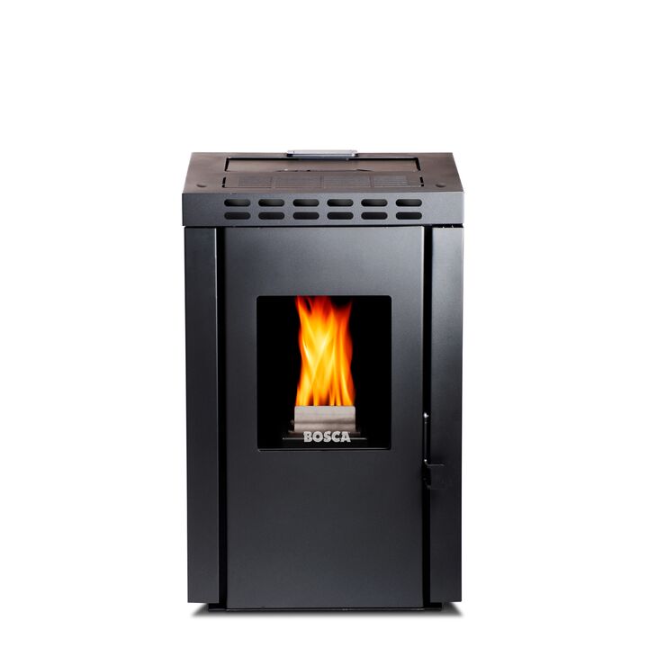Calefactor a pellet Bosca Mila+ con Kit de Instalacion - Vista 1