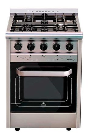 Cocina Industrial Morelli Multigas Country 60 Cm Acero Inoxidable