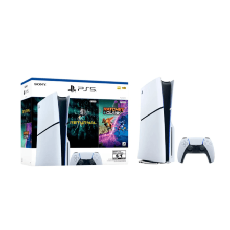 Consola PlayStation 5 SLIM 1TB  Standard Bundle Ratchet & Clank + Returnal