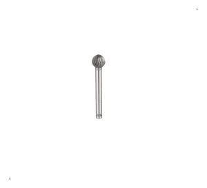 Fresa Einhell para Metales HSS Redondeada 12 x 12mm