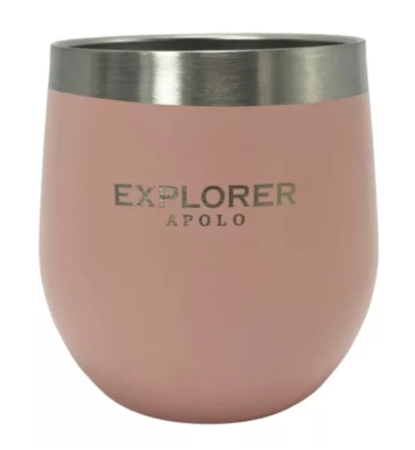 Mate Termico Clasico Explorer Apolo 193 Ml Acero Inoxidable Rosa