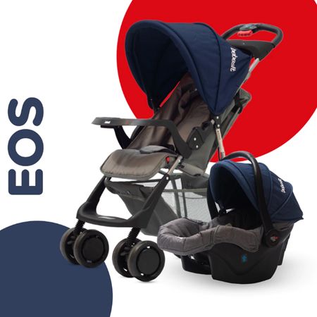 Coche De Paseo Eos Incluye Portabebe/Butaca Bebesit 1337ts-k Azul Oscuro