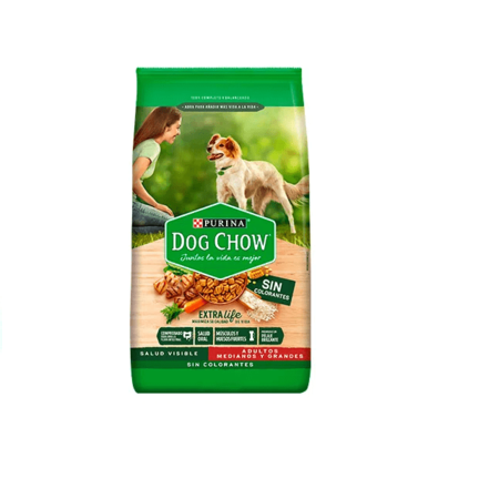 Dog chow adulto medianagrandepeq x 3 Kg