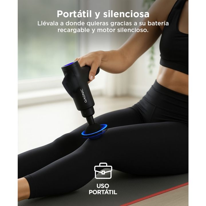Pistola Masajeadora Muscular Gadnic Inalámbrica - Vista 5