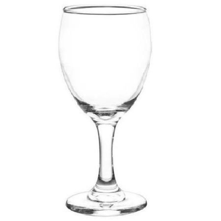 Copa Aragon Cristar Agua Vidrio Resistente Caja X24 Transparente