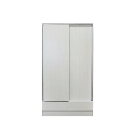 Placard Platinum Premium 2 Puertas Corredizas Gris Andino