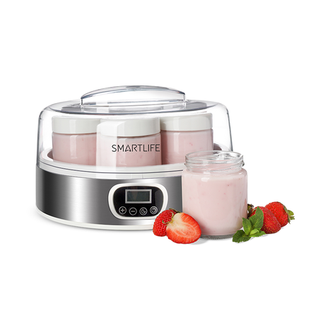 Yogurtera Smartlife YM2305 1.4 Litros 7 Frascos de Vidrio