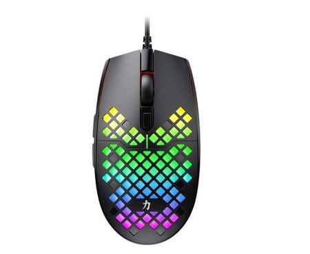 Mouse Gaming Retroiluminado RGB Crown Mustang ( AKIRA)