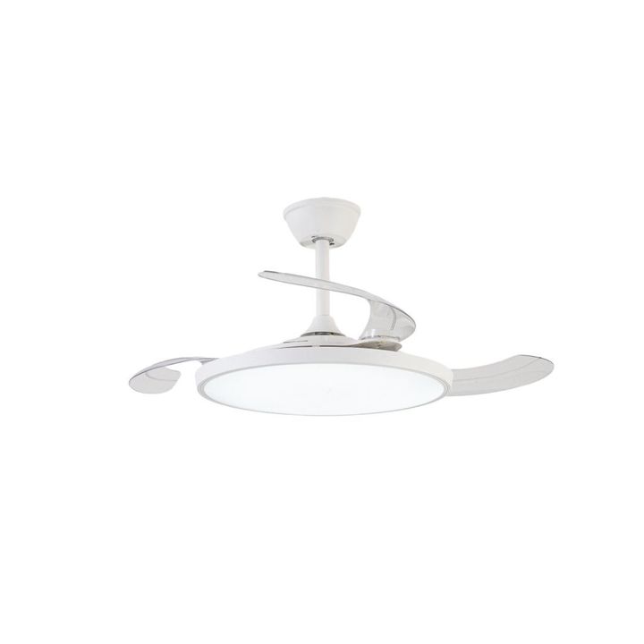 Ventilador de Techo Retractil RANSER ZETA CF-306 Luz Led Slim Blanco - Vista 1
