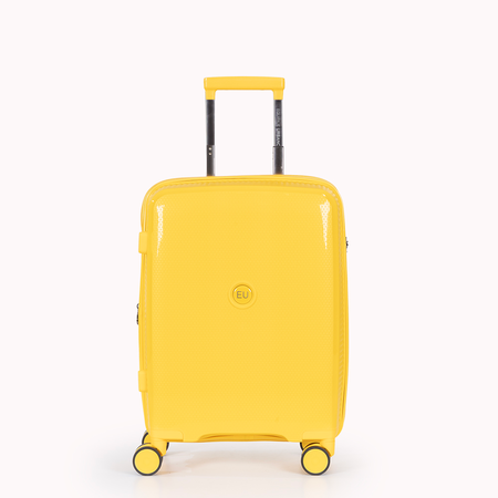 Valija de Cabina Urbano Rgida Expandible 55 cm Amarilla