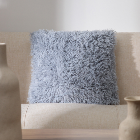 Comercial Nevada funda 45x45 pelo largo gris