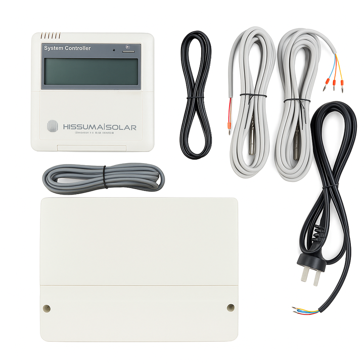 Controlador Solar Hissuma SR81 Piletas y Calefaccion - Vista 3
