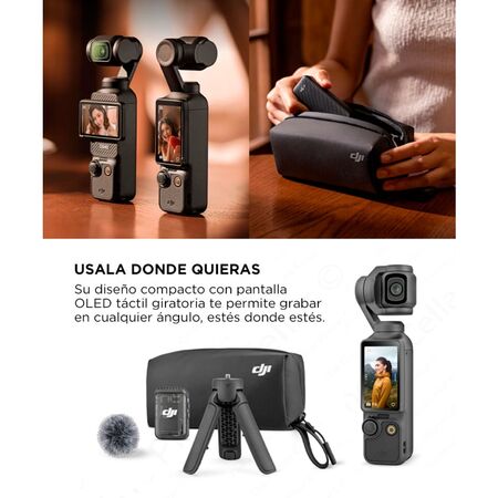 Osmo Pocket 3 Creator Combo DJI Cámara 4K