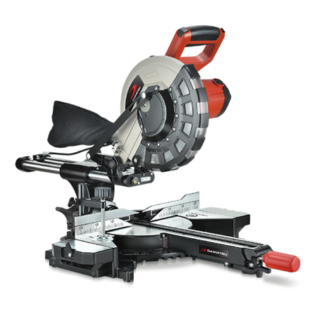 Sierra ingletadora telescopica profesional de 10" Modelo SIN2000T-10 DAIHATSU