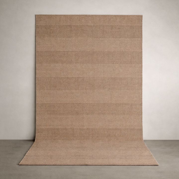Alfombra simil Yute Brown - 300x400 cm - Vista 4