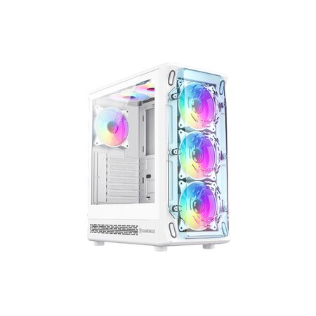 Gabinete Gamemax Starlight 2AW 6FAN ARGB E-ATX Blanco