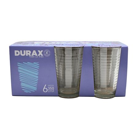 Pack Durax 6 Vasos Cobra 350 Cc