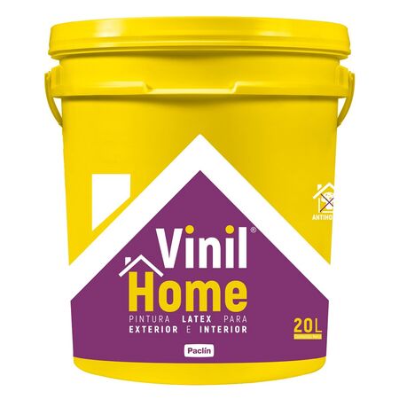Pintura Latex Vinil Home Interior Exterior 20 lts Blanco